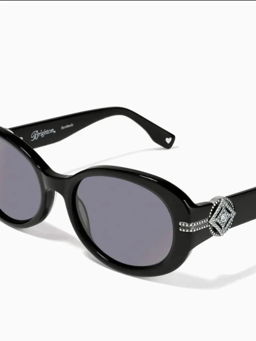 😎🆕 Brighton ILLUMINA Black Crystal Accent Women's Sunglasses NWT $168